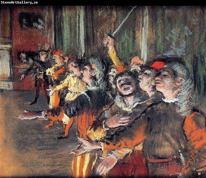 Edgar Degas The Chorus (1876) by Edgar Degas
